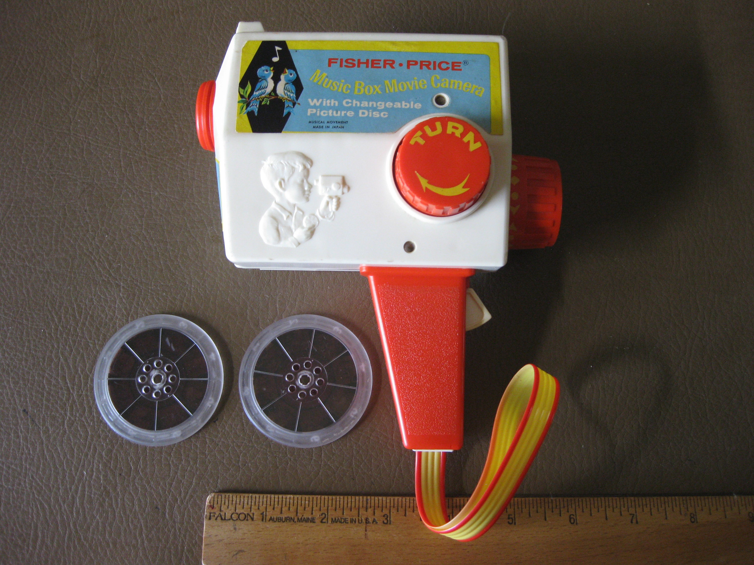 Fisher price music box movie best sale camera