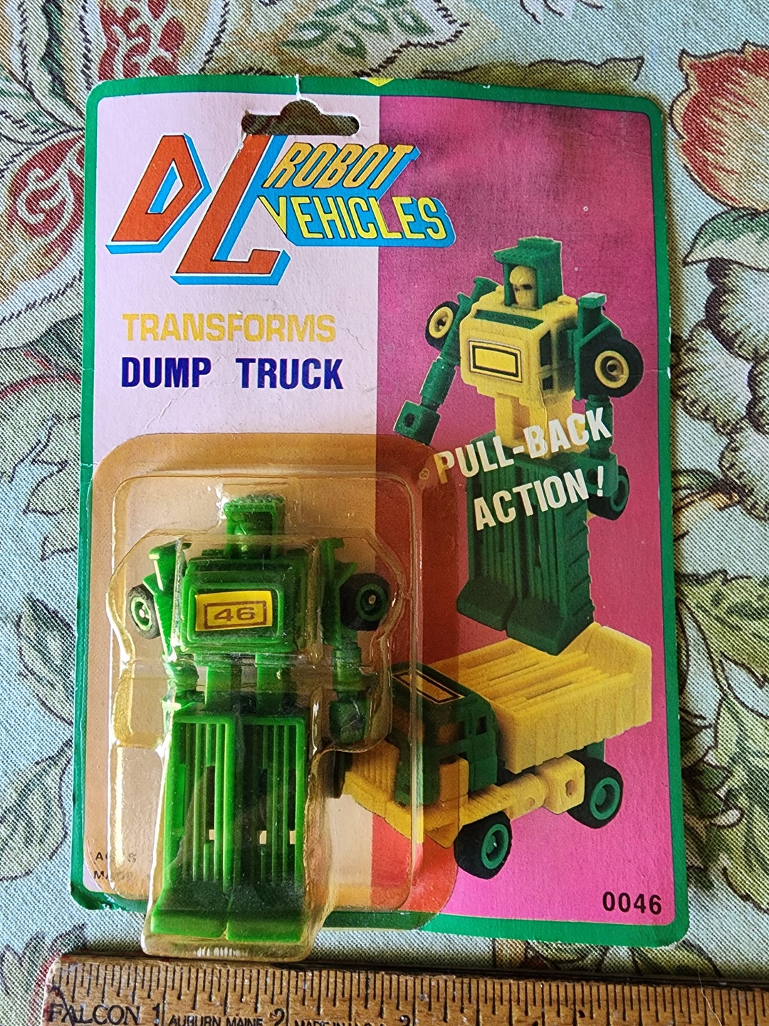 Vintage Toy DL Robot Vehicle Dump Truck Pull Back Action Robotron ...