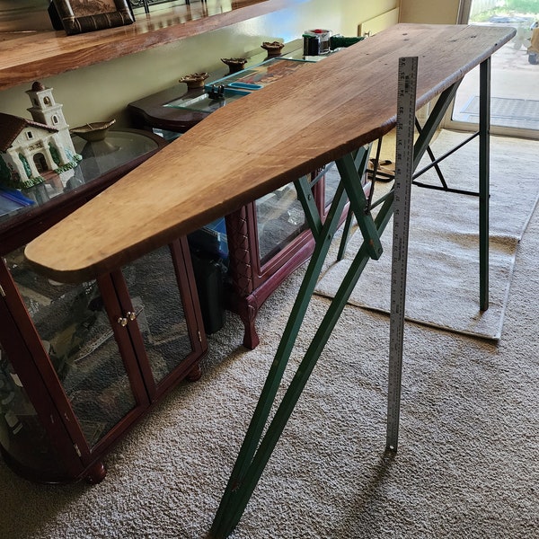 Wooden Ironing Board Etsy