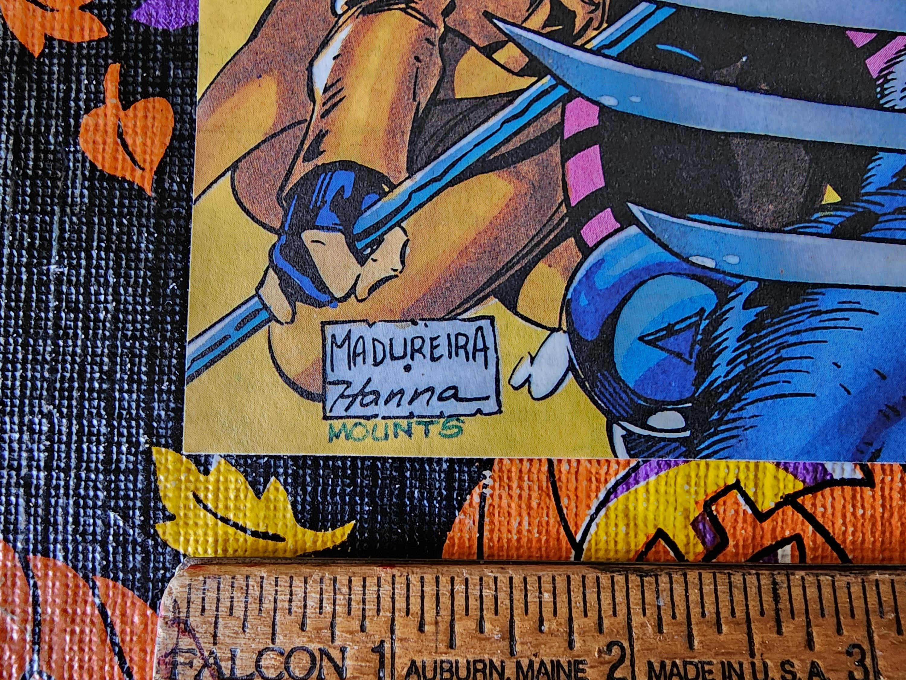 Vintage Pizza Hut Marvel X-men Placemat Promo Joe Madureiera Scott
