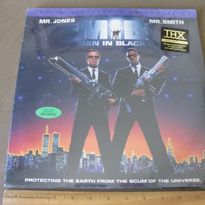 Vintage Men In Black MIB THX Laser Disc Sealed Sci-Fi NEW Will Smith 1997