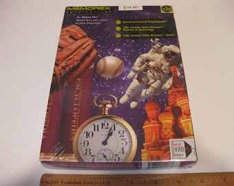 Vintage IBM PC Software Memorex Gold Edition "As Times Go" Dos Computer CDROM Set 1995 Sealed