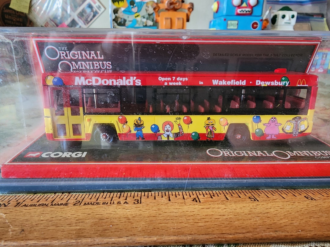 Vintage Corgi Mcdonalds Bus Original Omnibus Classic Limited - Etsy