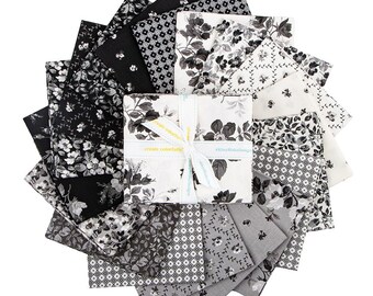 Stoffpaket „Tinte & Elfenbein“ – Riley Blake Designs