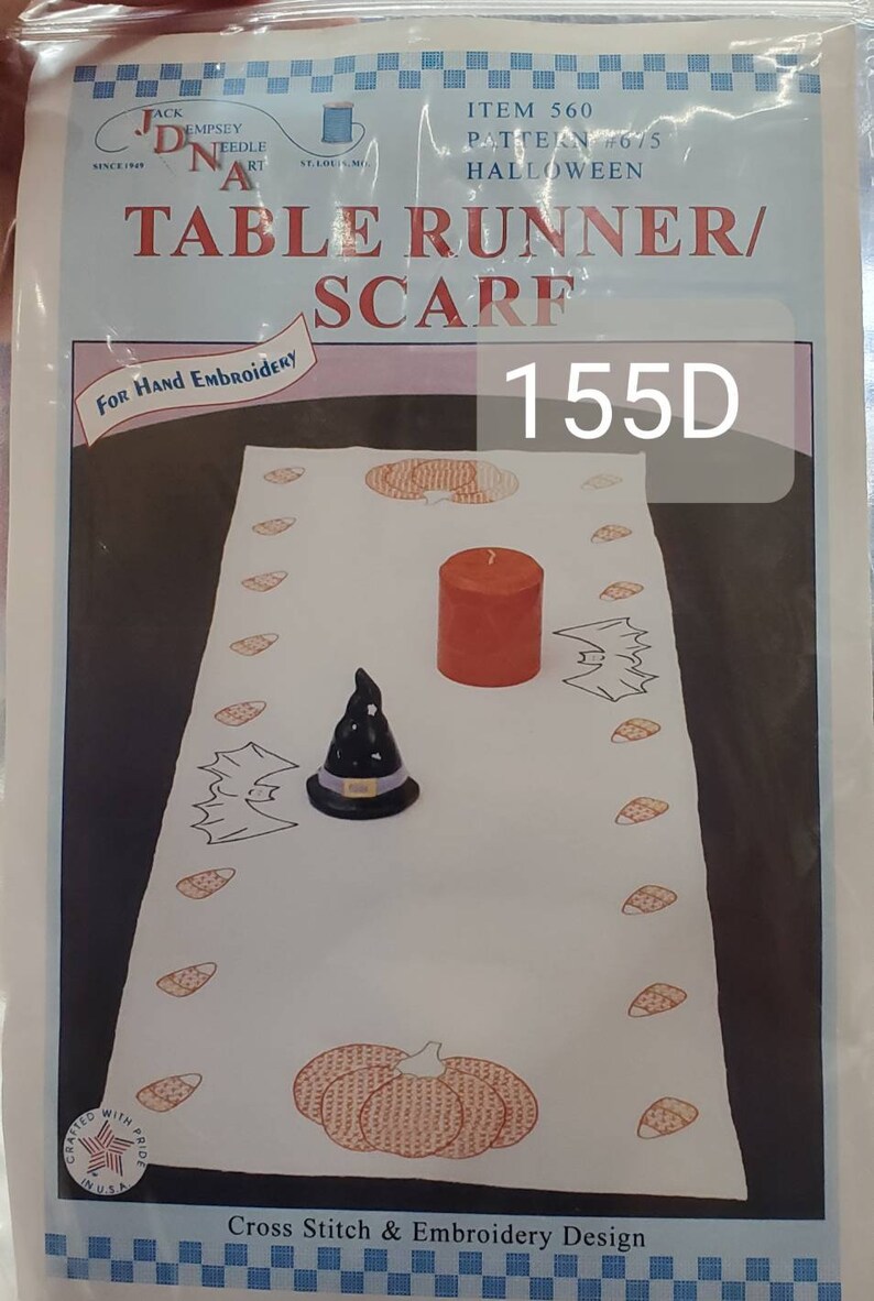 Jack Dempsey Needle Art Stamped Embroidery/crossstitch Etsy UK