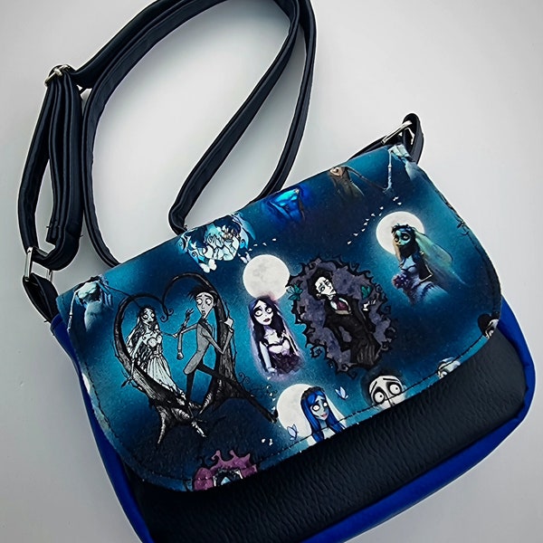 Le sac Cadavre Bride | bandoulière The Corpse Bride | Accessoires Tim Burton