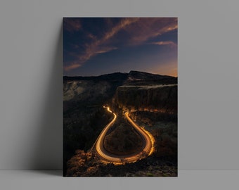 Chasing Time - Rowena Crest, Oregon - Metal or Canvas Print