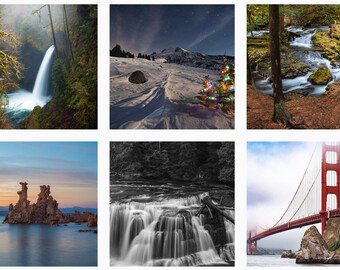 Metal or Canvas Fine Art Landscape Prints - Personalize Your Order