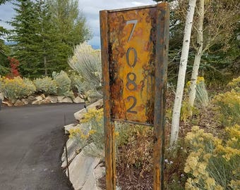 Address Number Custom Made Sign