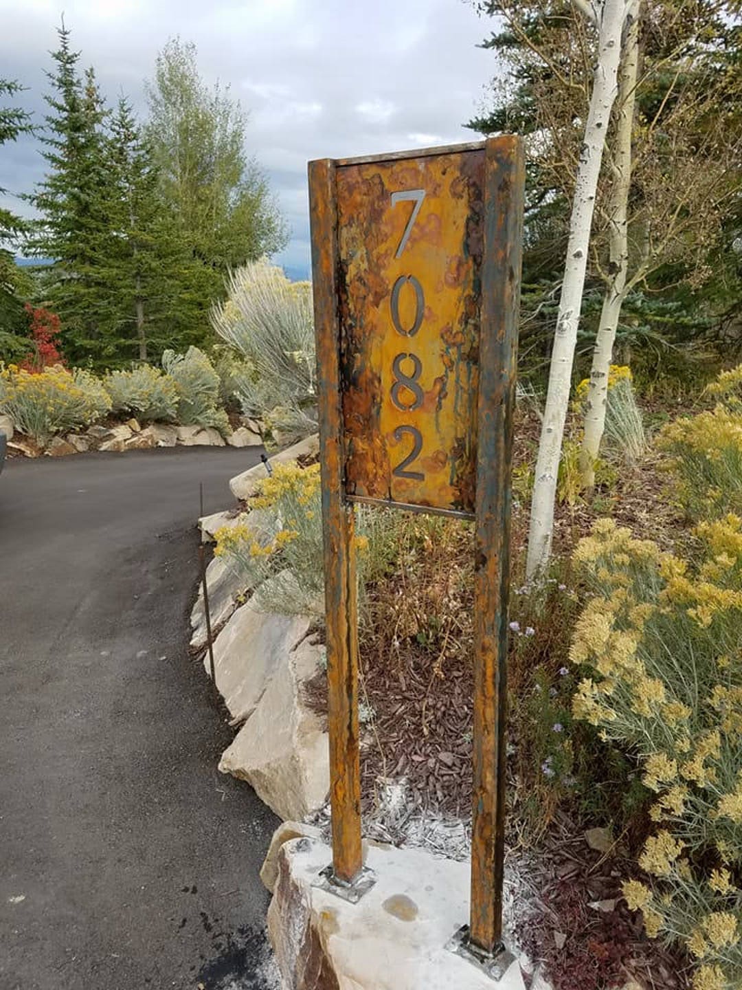 Address Number Custom Made Sign - Etsy