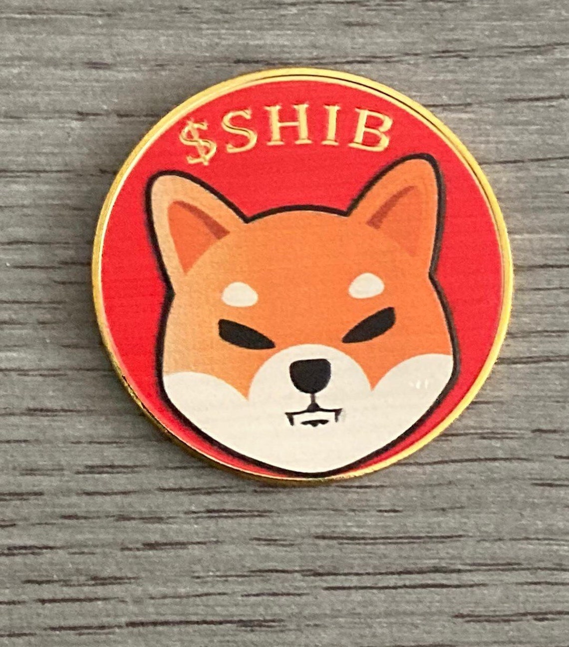 Shiba Inu SHIB / LEASH Coin. Collectable physical coin. Etsy