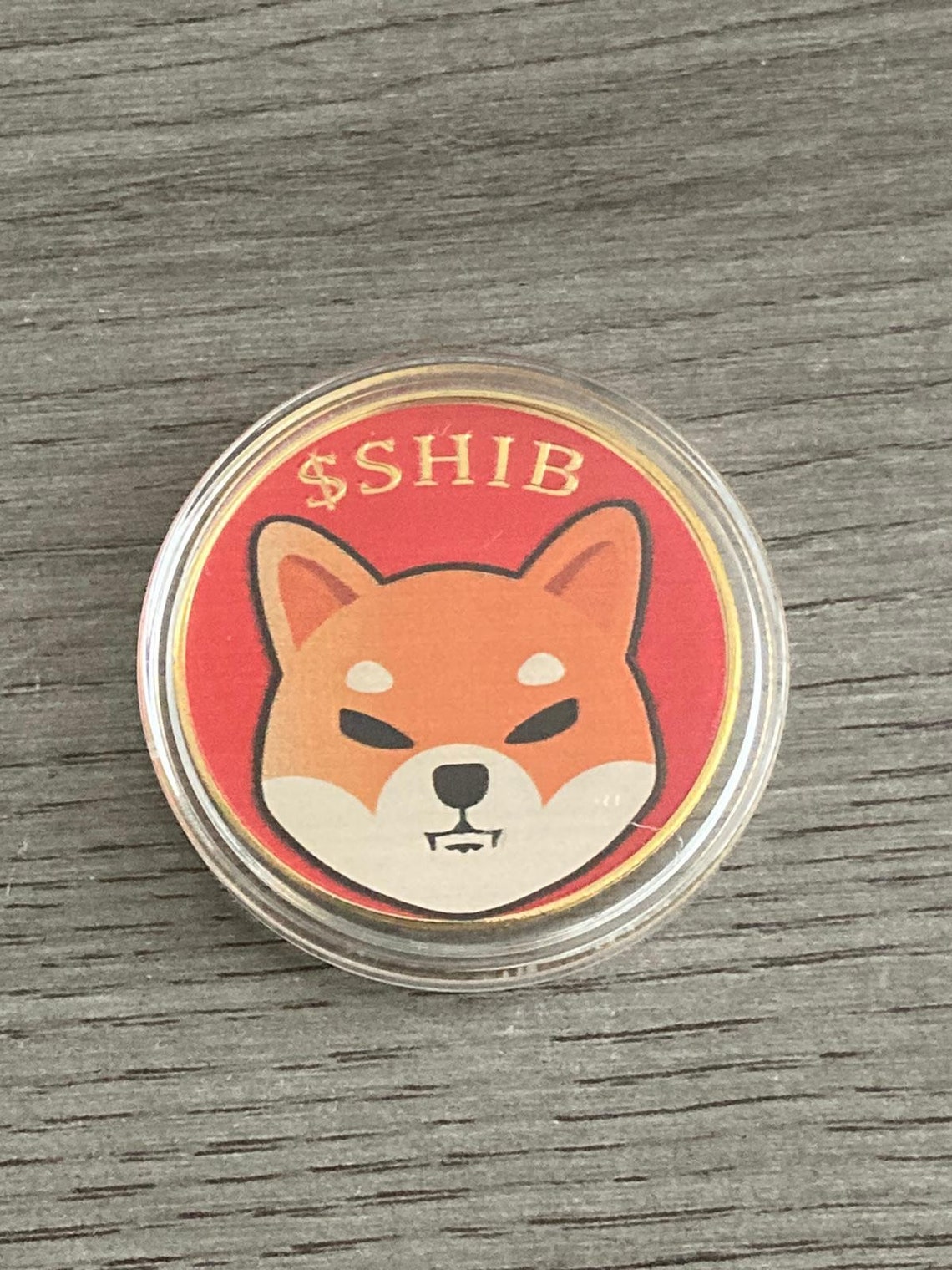Shiba Inu SHIB / LEASH Coin. Collectable physical coin. Etsy