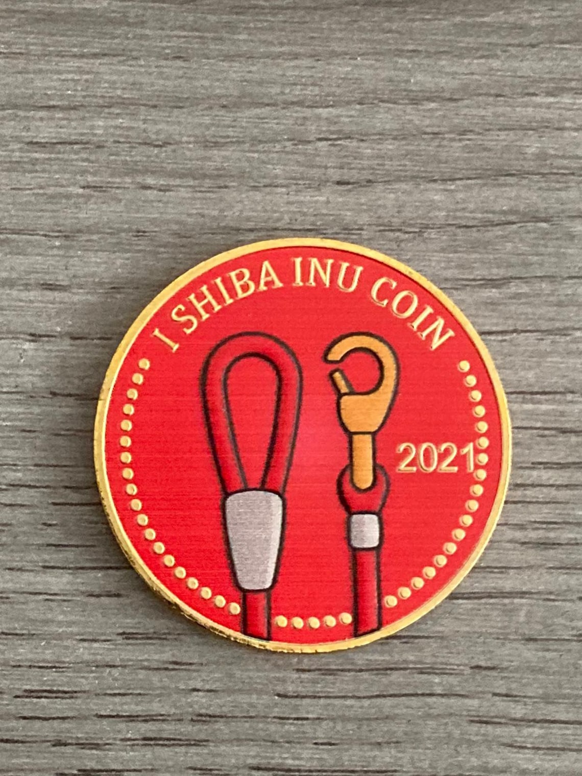 Shiba Inu SHIB / LEASH Coin. Collectable physical coin. Etsy