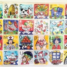 Alphabet Tiles - Etsy