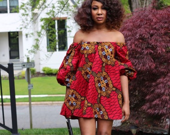 red carpet african print dresses