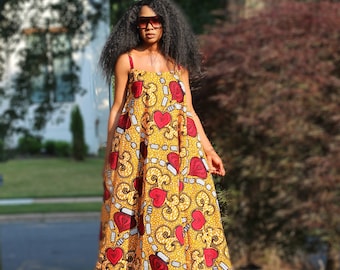 flowing ankara gowns