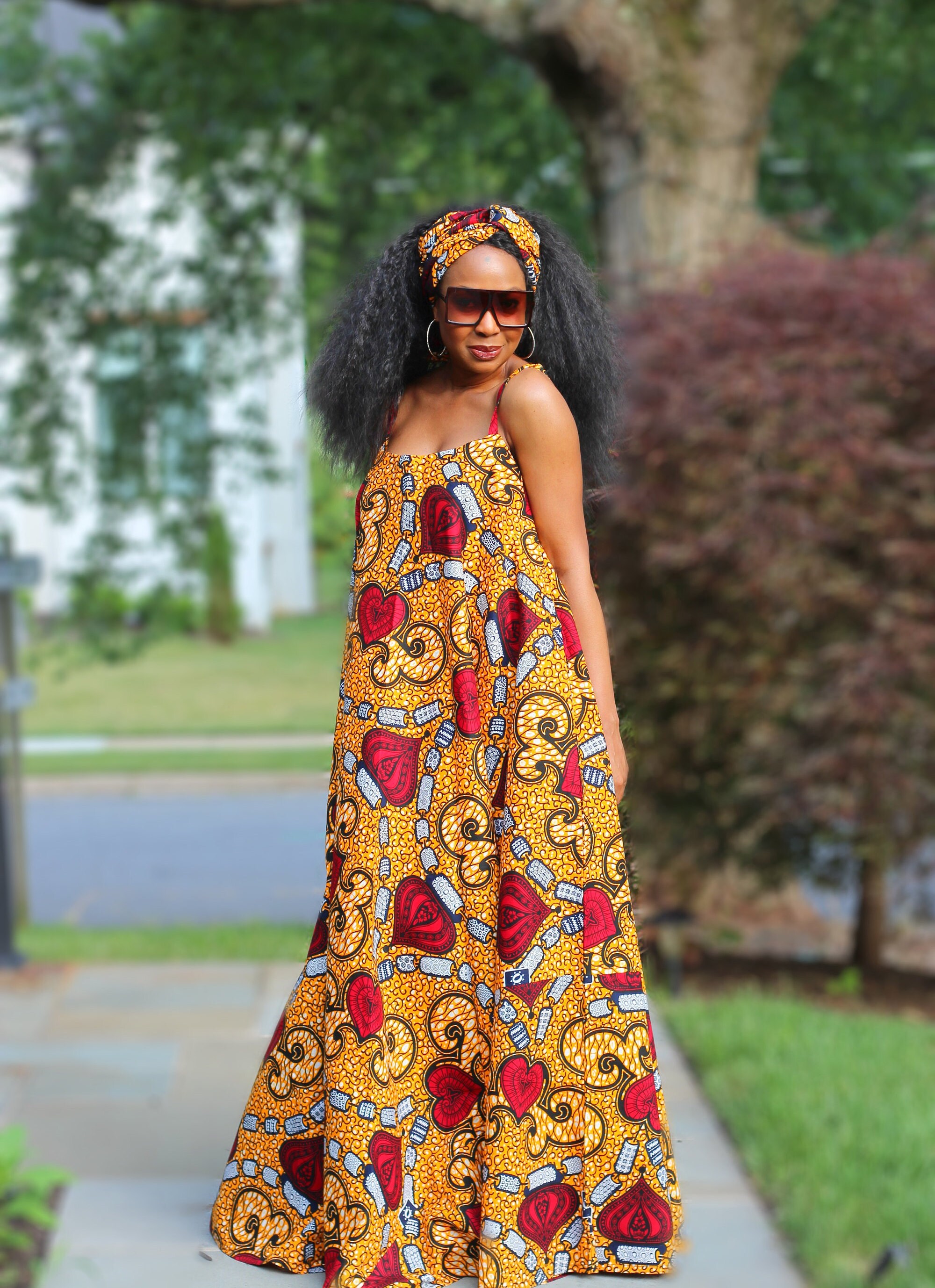 Ankara Maxi Dress African Maxi Dress for Women African - Etsy