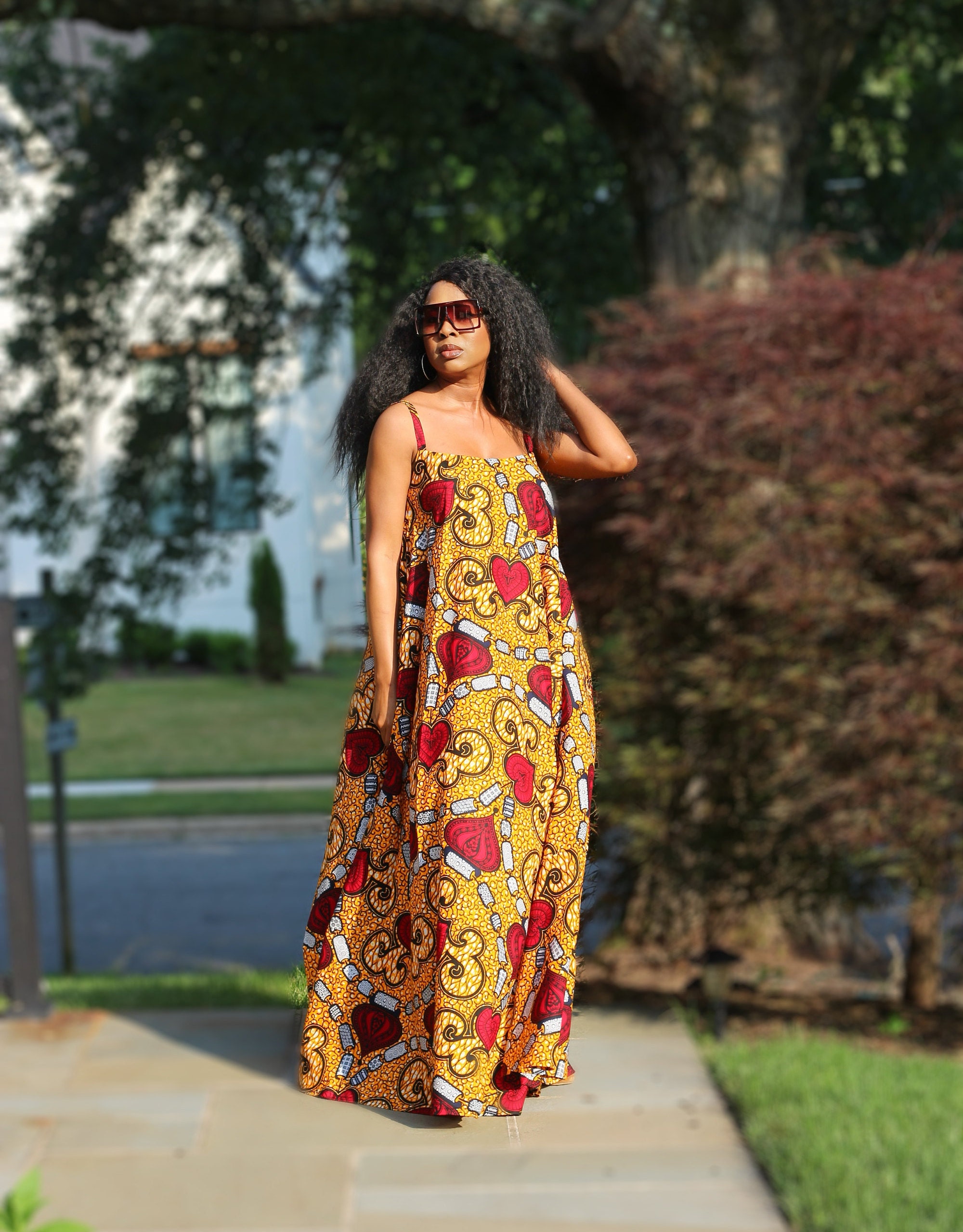 Ankara Maxi Dress African Maxi Dress for Women African - Etsy