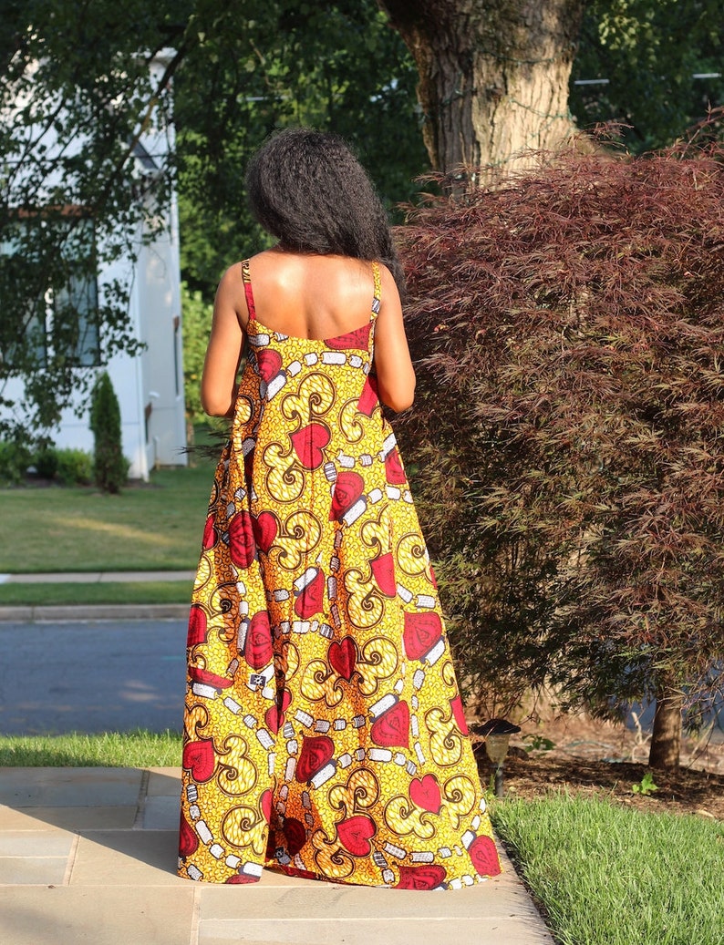 Ankara Maxi Dress African Maxi Dress for Women African - Etsy