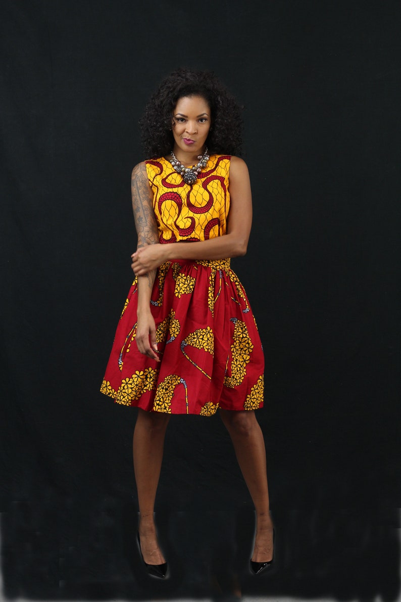 Amapola Top & Skirt Set
