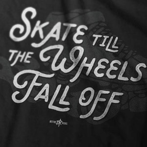 Till The Wheels Fall Off Tee - Vintage Black main image 0