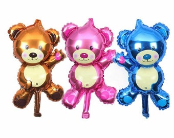 teddy bear balloon animal