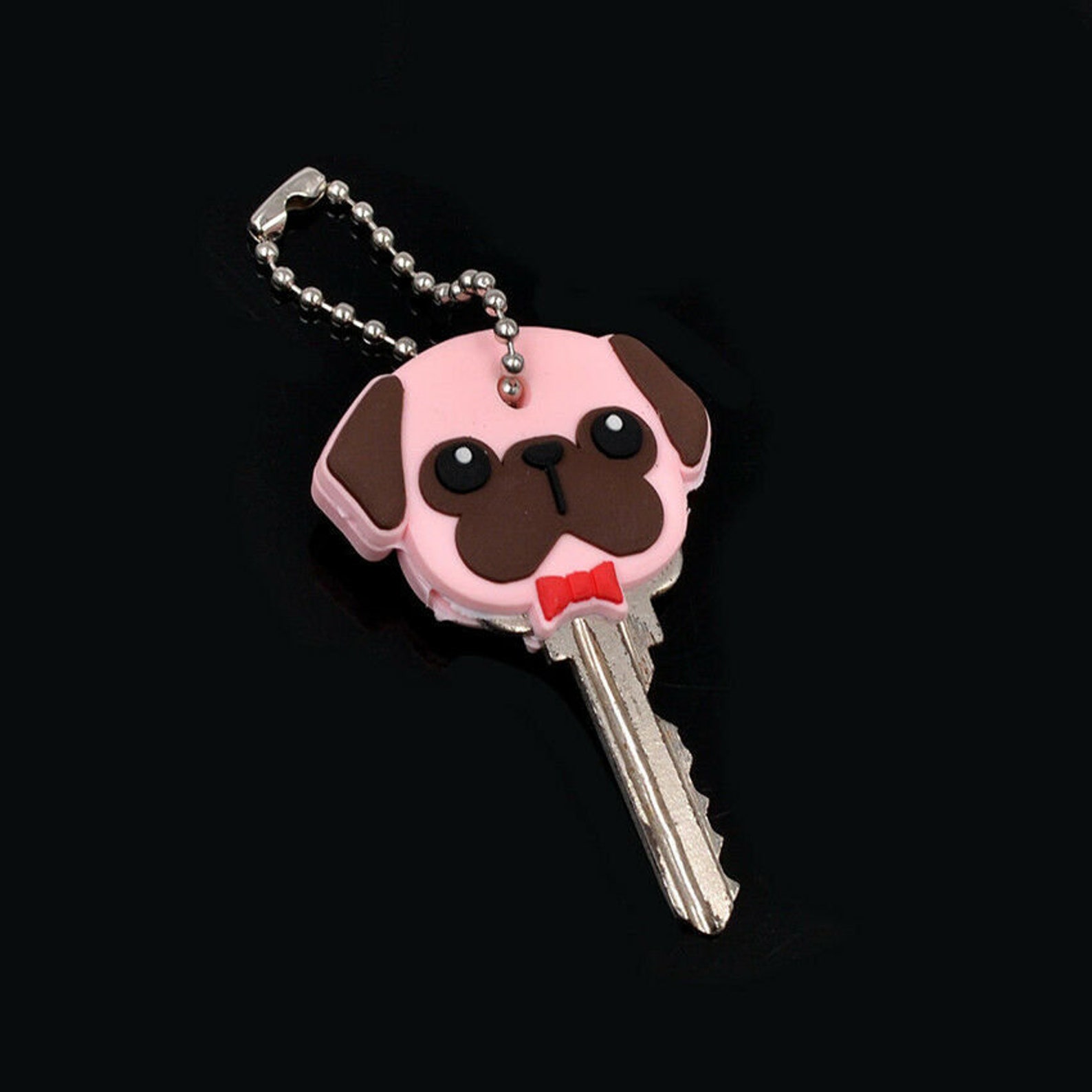 Animal Key Cover Cute Cartoon Dog Key Cover Dog Key Chain Etsy