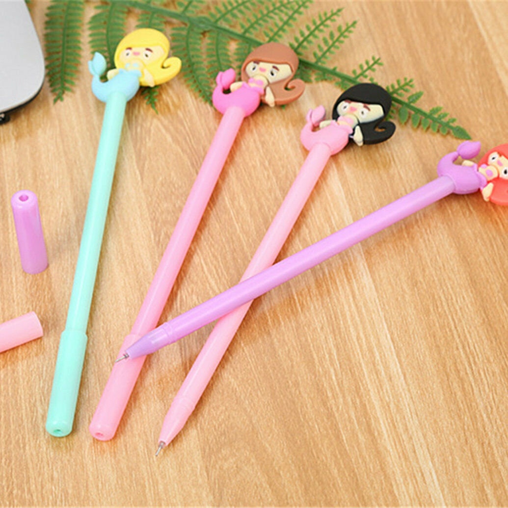 Meerjungfrau Stifte süße Meerjungfrau Mädchen Stift Set Set | Etsy