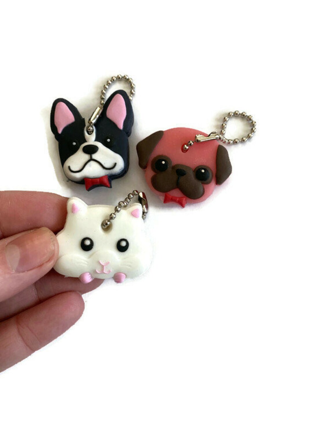 Animal Key Cover Cute Cartoon Dog Key Cover Dog Key Chain | Etsy