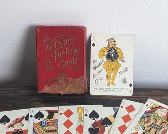 RARE 1896 Ye Witches' Fortune Cards No 62