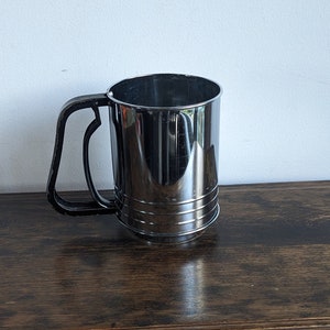 Vintage flour sifter