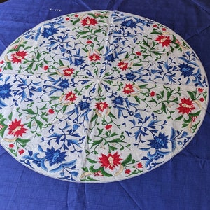 Japanese silk tablecloth
