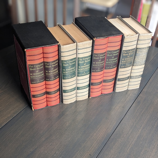 The Complete Short Stories of W. Somerset Maugham (1952) - Set Of 2 Volumes - 4 Sets For Sale