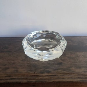 Crystal ashtray