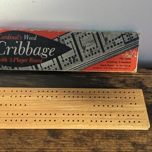 Jogo de tabuleiro Cribbage Cardeal