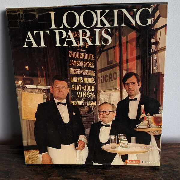 Looking at Paris, book of Photographs, 1973