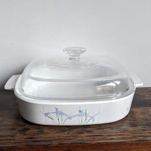 2 1/2 liter Shadow Iris Corning Wareschaal met deksel