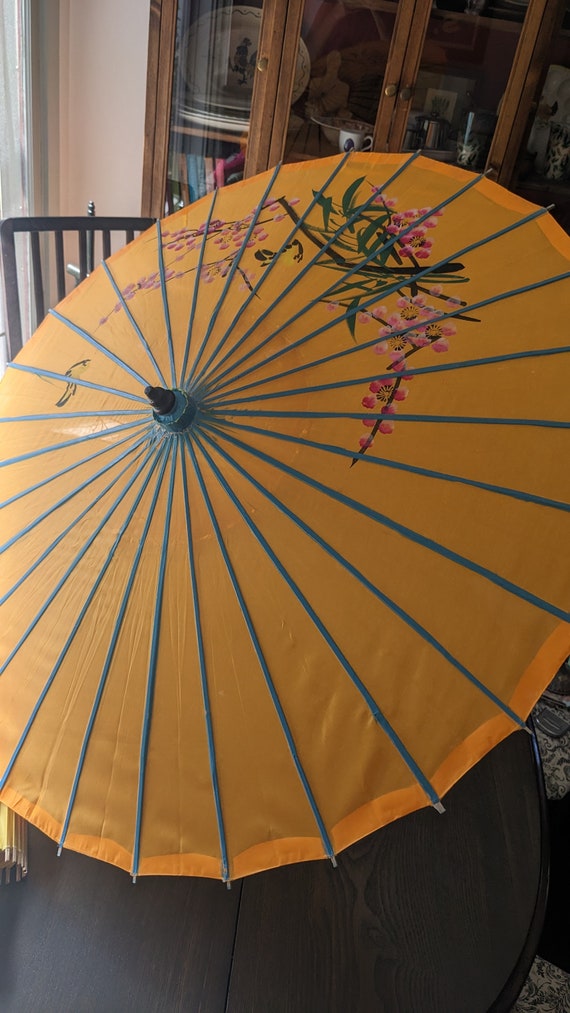 Vintage Chinese parasols umbrellas - image 9