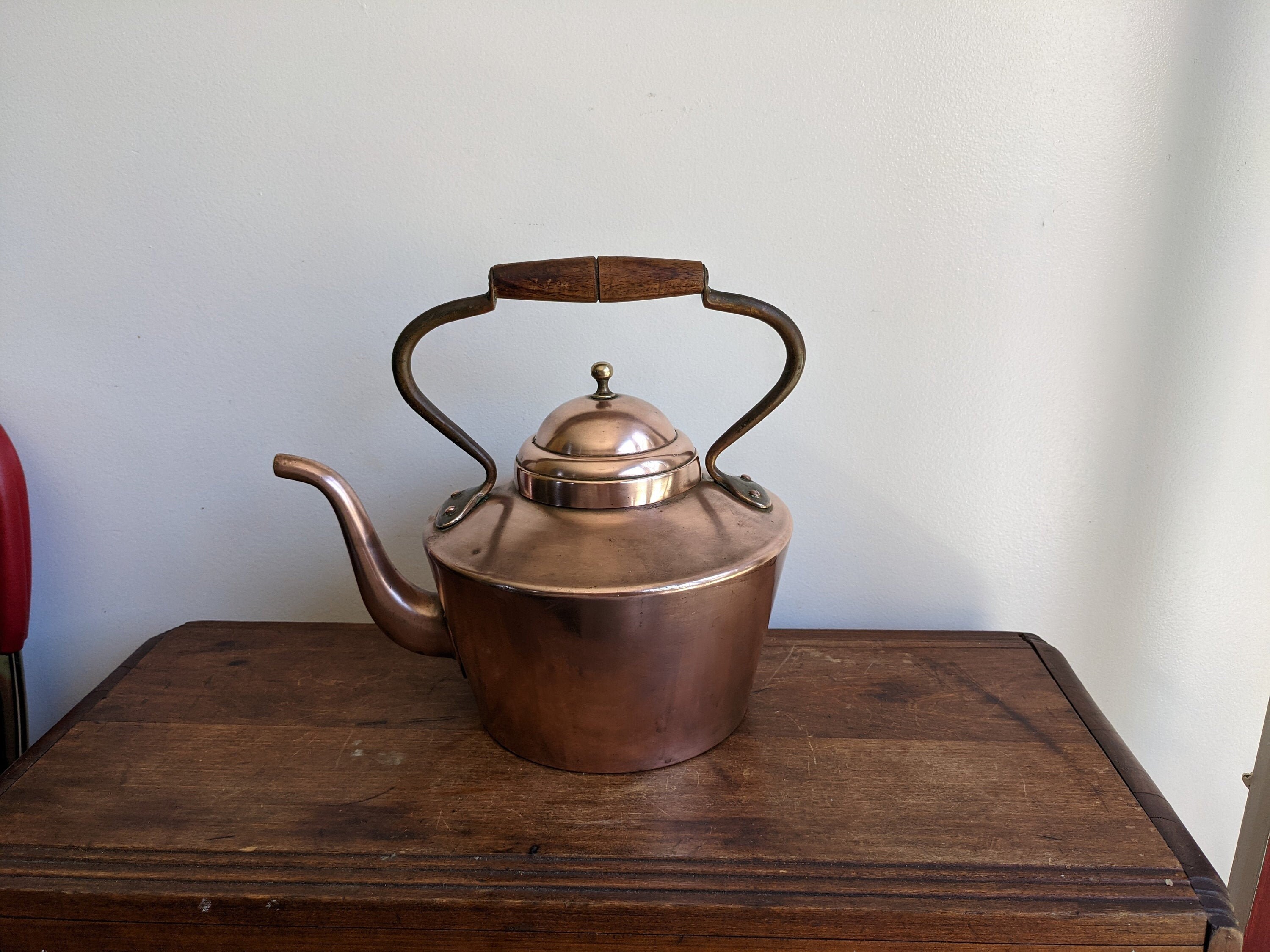 Antique Italian copper kettle Bongusto Etsy