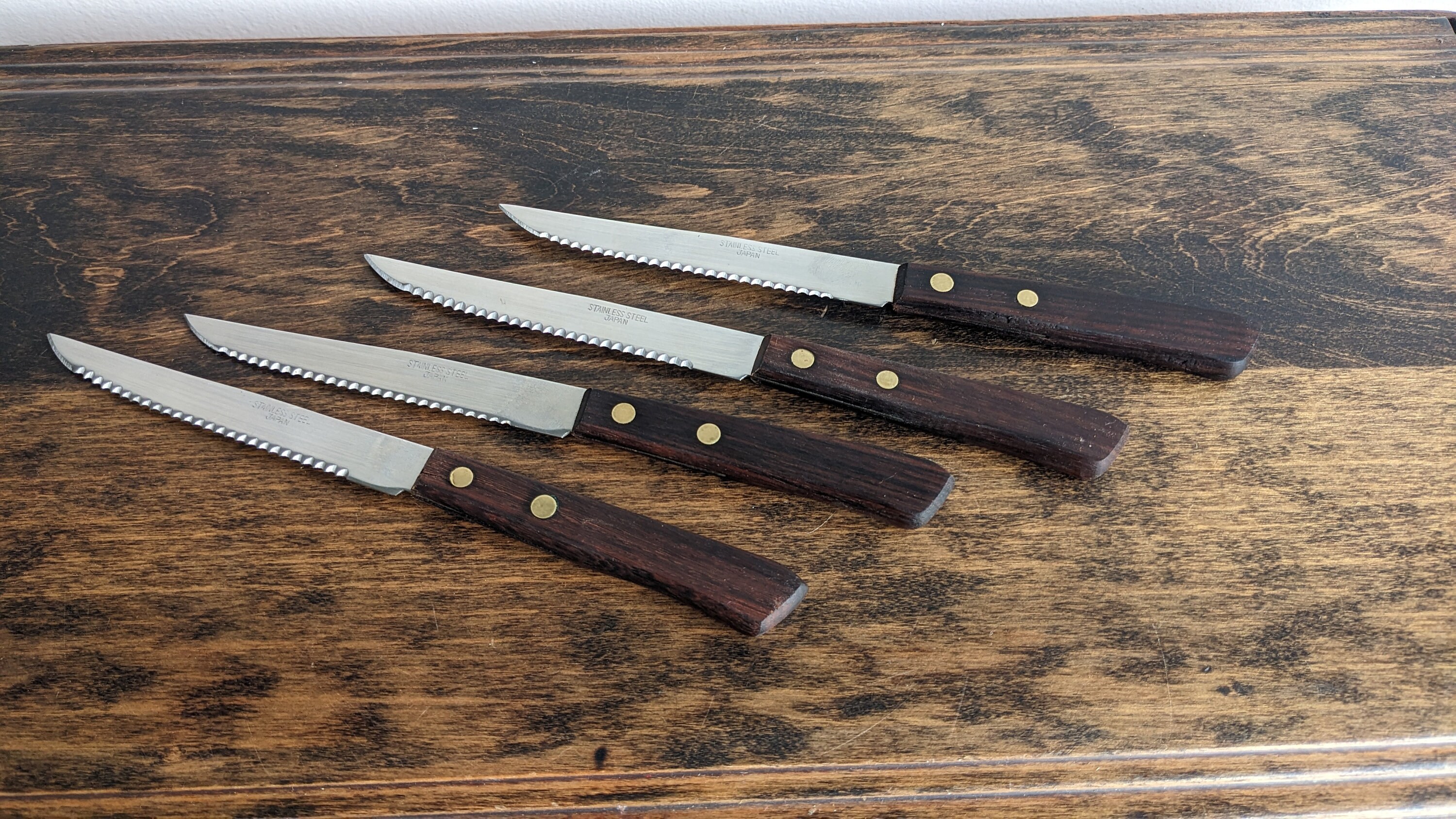 Engraved Steak Knife Set, Maple Wood Handles, Set of 6, Personalized Steak  Knives, Laser Engraved Gift, Housewarming Gift, Wedding Gift 