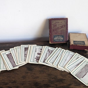 Jogo do Mayflower 1897 The Fireside Game Company