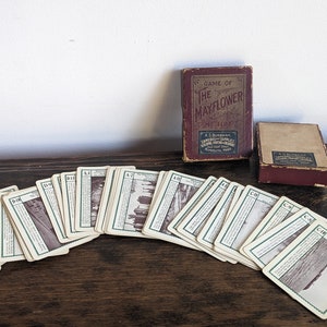 Game of the Mayflower 1897 The Fireside Game Company