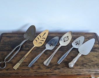 Vintage pie servers (LL)