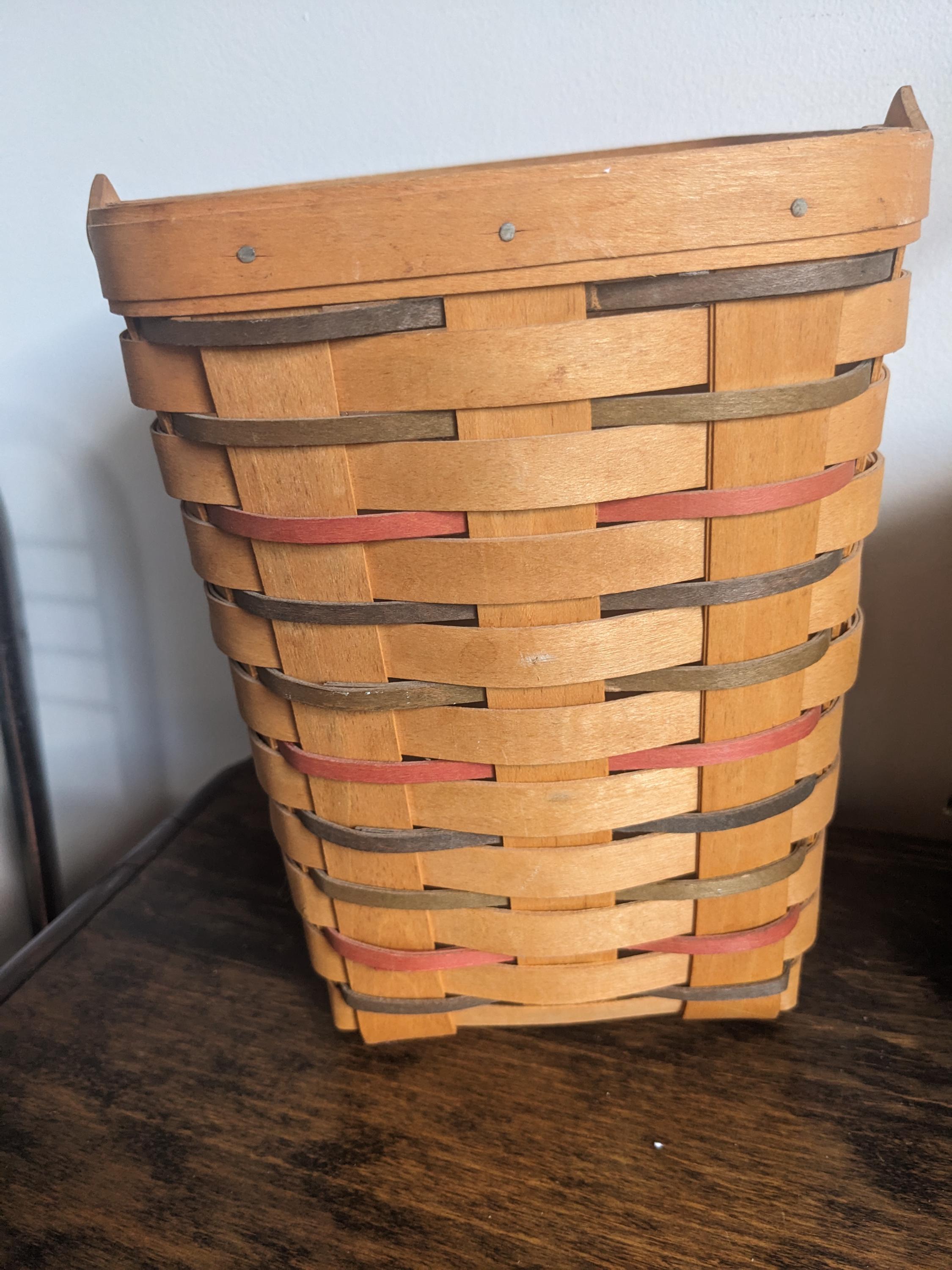 Longaberger Baskets With Plastic Liners - Etsy