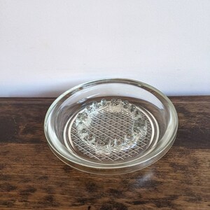Grote glazen asbak