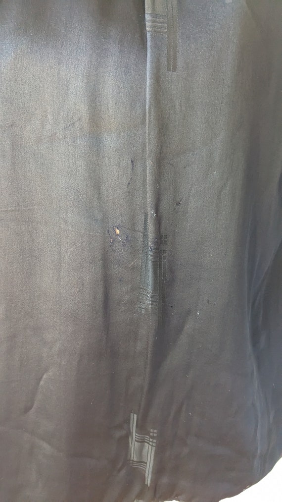 Vintage black rabbit fur coat - image 7