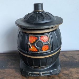 Pote de biscoitos vintage de cerâmica Mc Coy