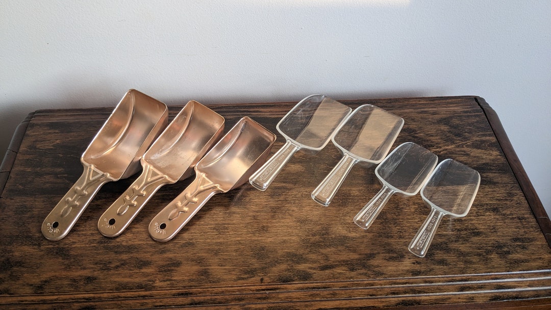 Vintage Scoops Measuring Cups Etsy