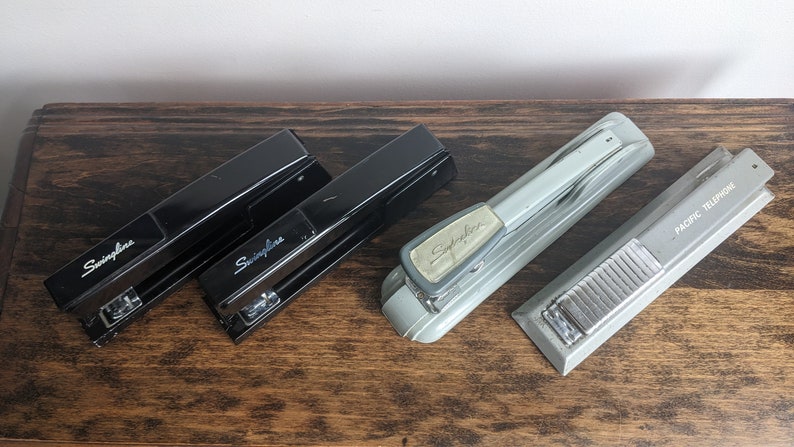 Vintage staplers Swingline Bostich image 2