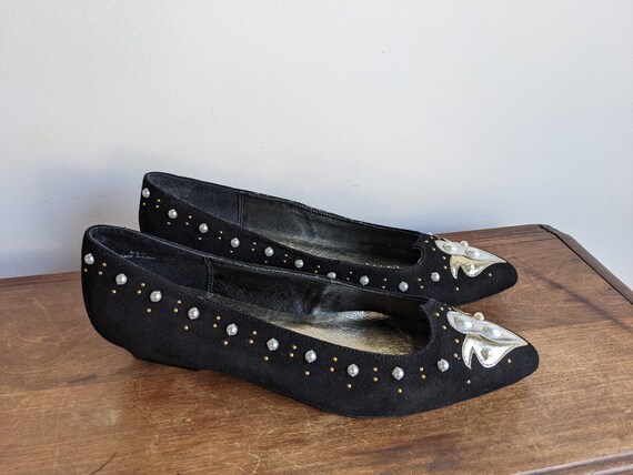 NWT 1980's women's shoes flats size 8 1/2 - image 3